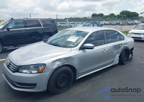 2014 Volkswagen Passat 1.8T S из США, поврежденный, VIN 1VWAS7A38EC028292